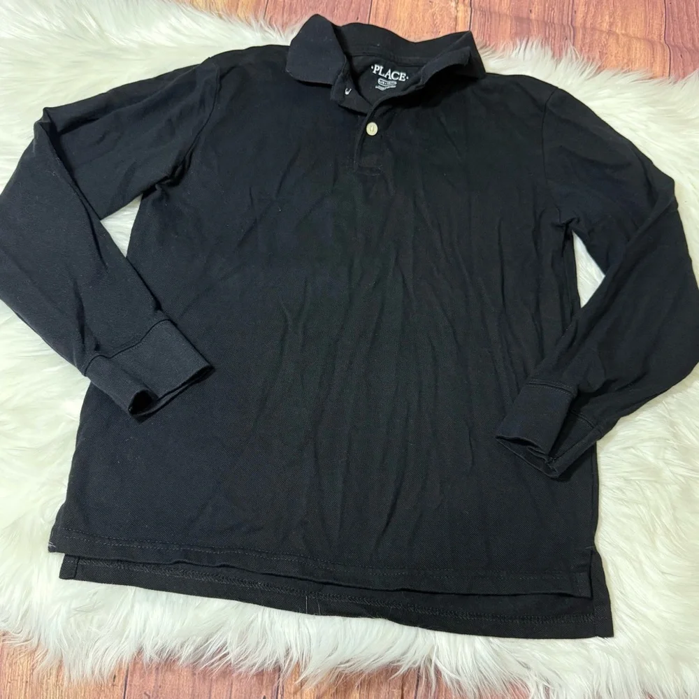 The Children’s Place Long Sleeve Polo Shirt – Kids Large (10/12)